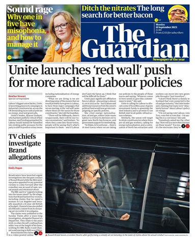The Guardian Newspaper issue Monday, September 18, 2023