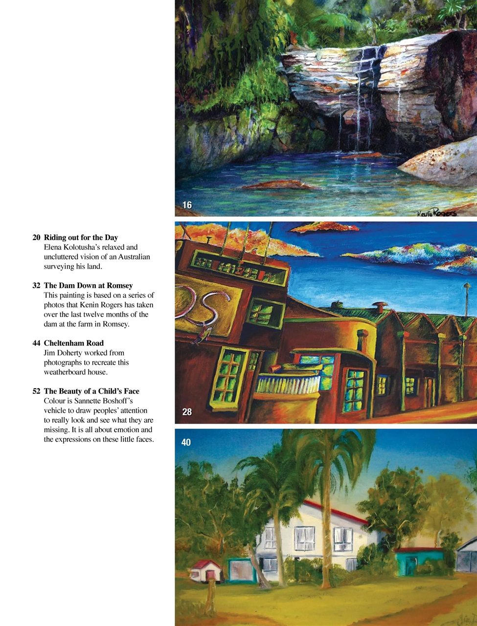 Artist's Palette Preview Pages