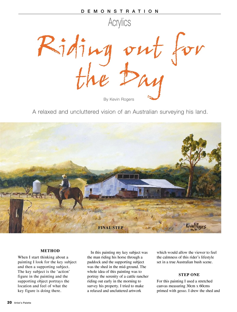 Artist's Palette Preview Pages