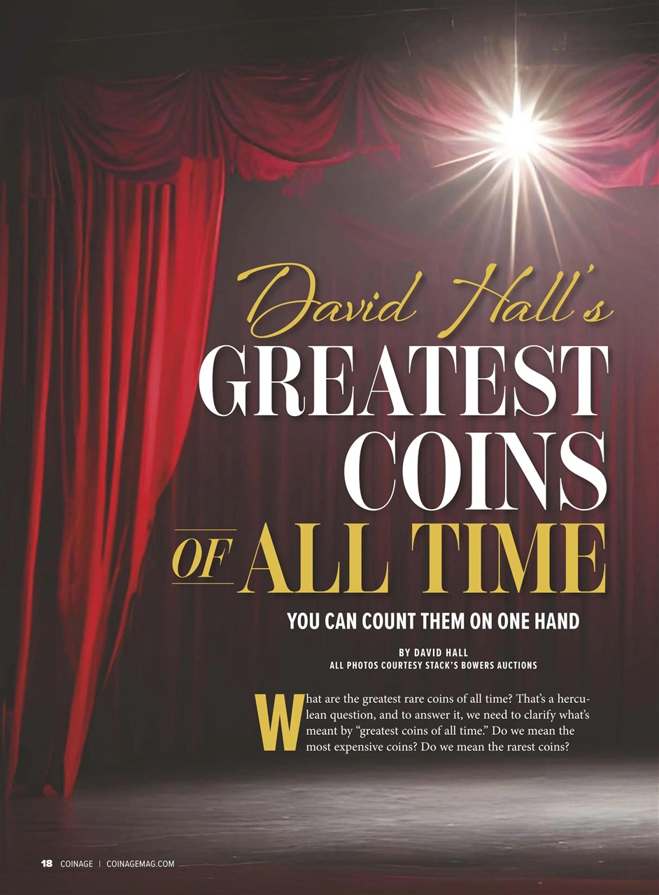 COINage Magazine Preview Pages