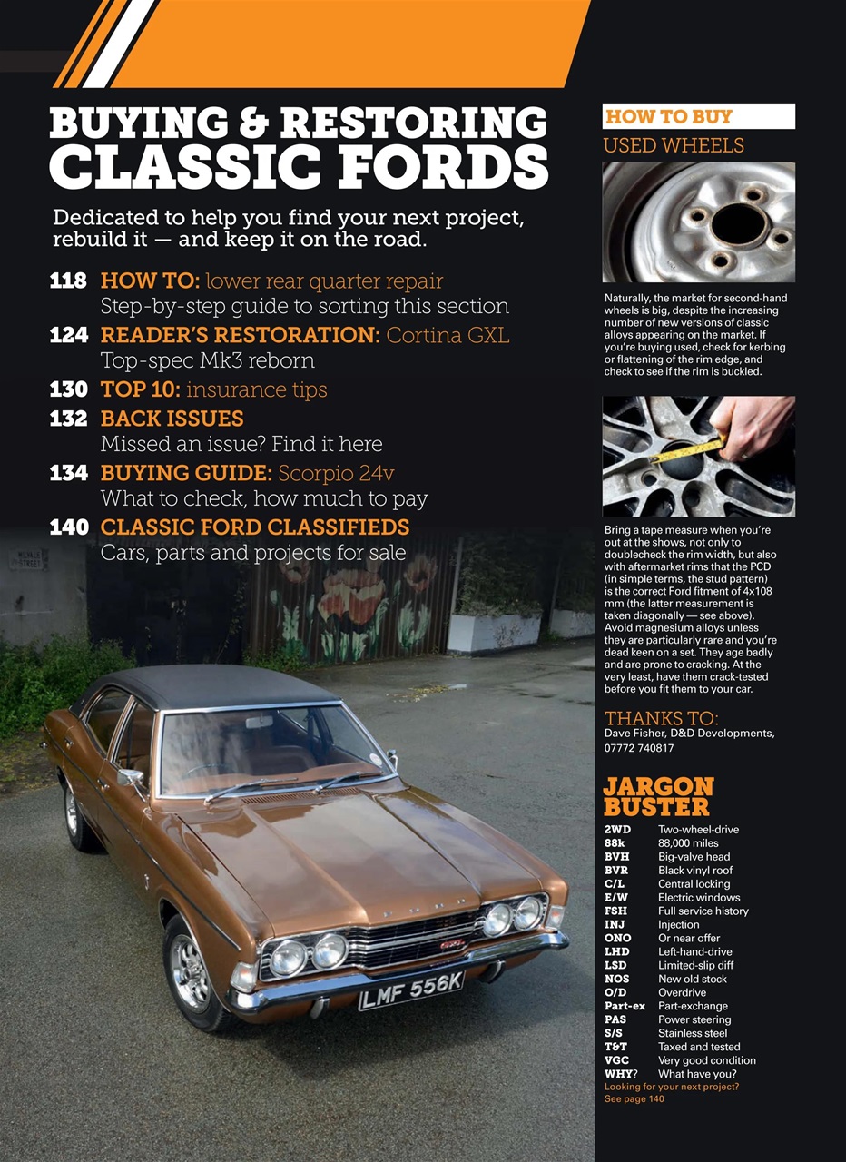 Classic Ford Preview Pages