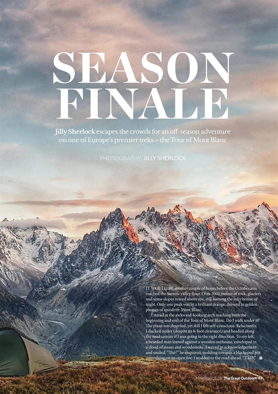 TGO - The Great Outdoors Magazine Preview Pages
