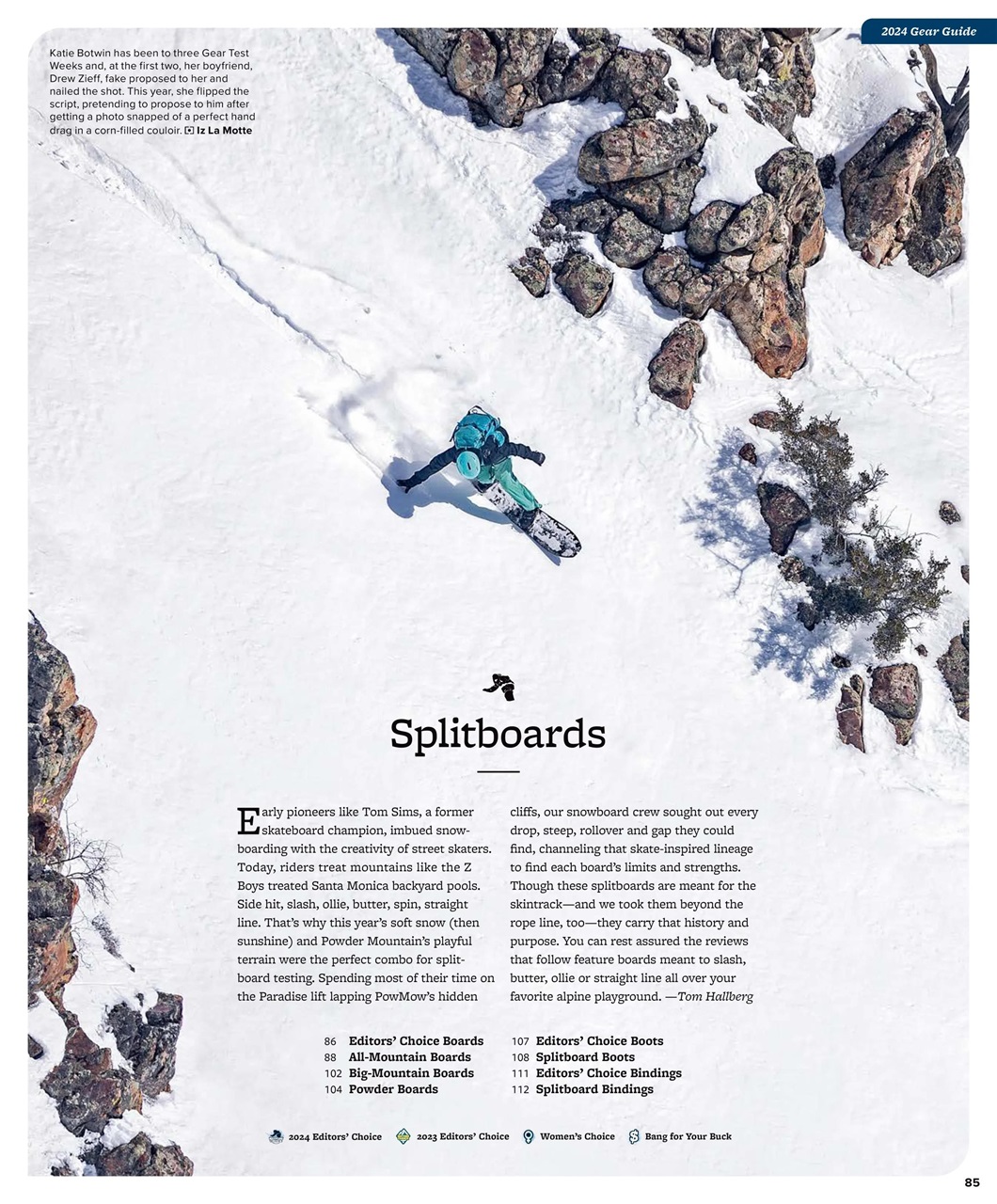 Backcountry Preview Pages