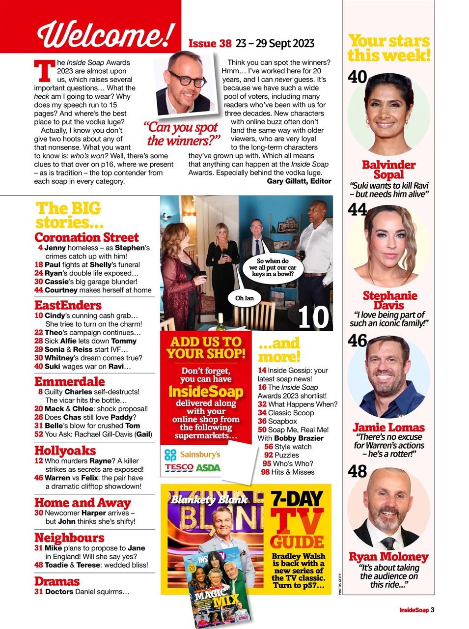 Inside Soap Preview Pages