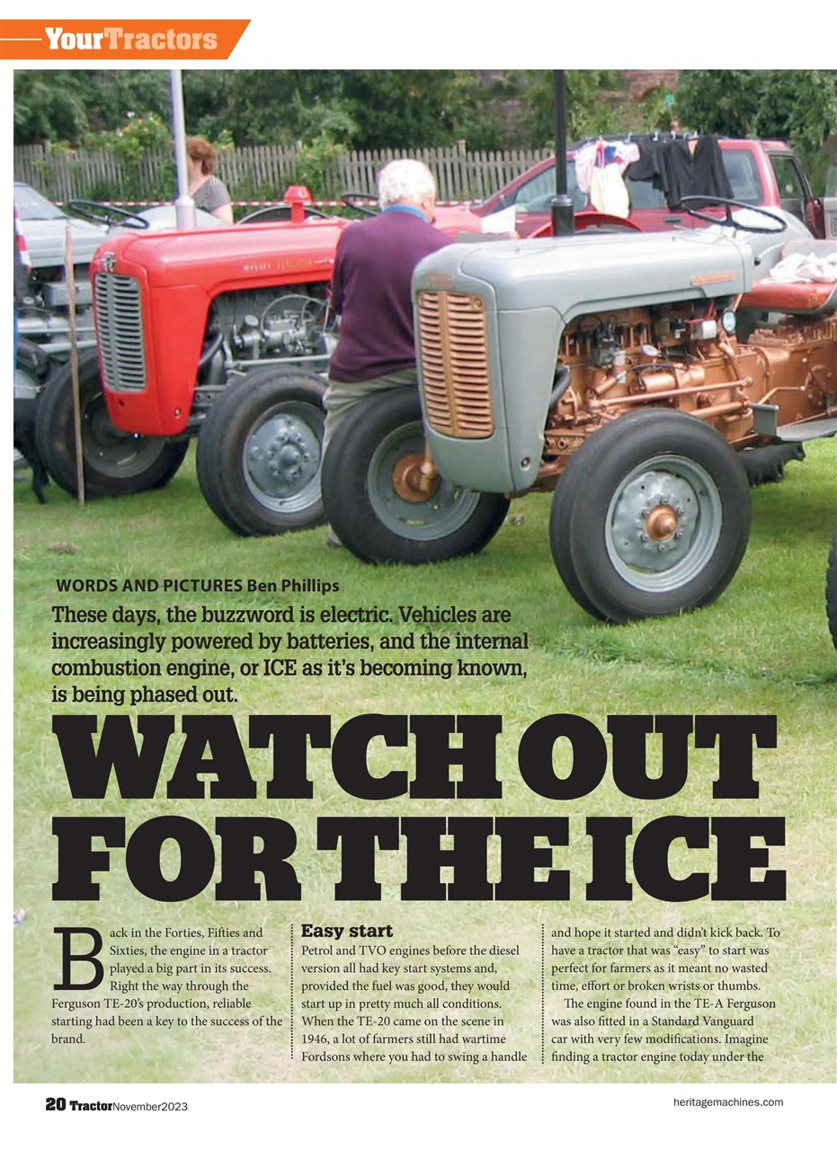 Tractor & Farming Heritage Magazine Preview Pages
