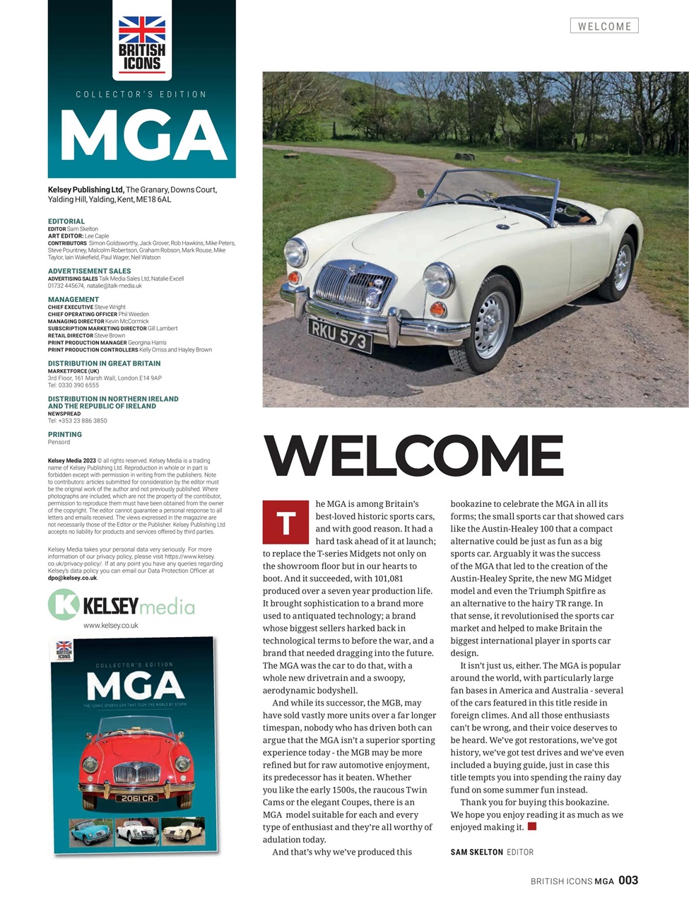 MG Enthusiast Preview Pages