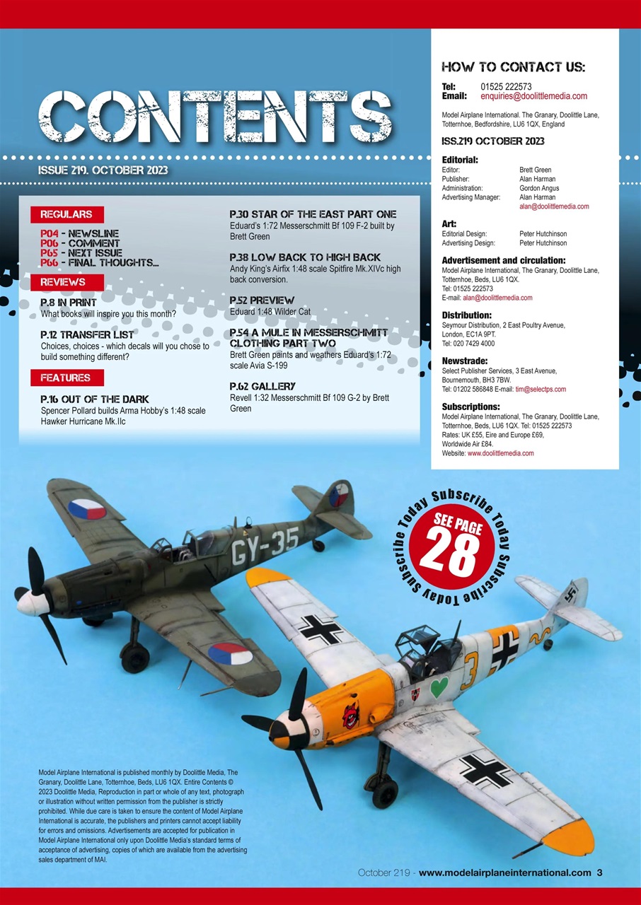 Model Airplane International Preview Pages