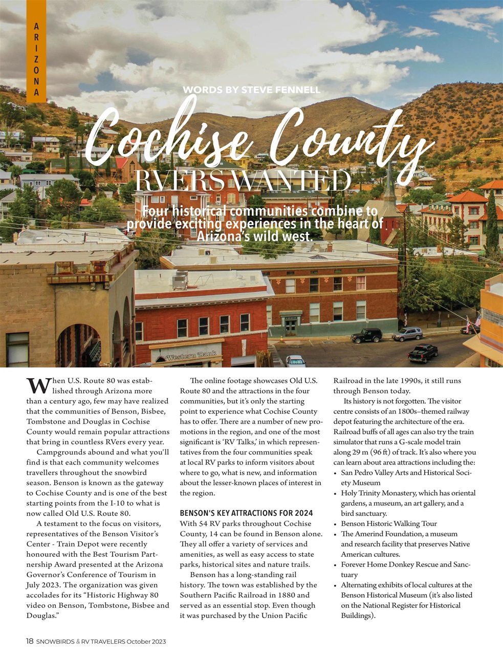 Snowbirds & RV Travelers Preview Pages