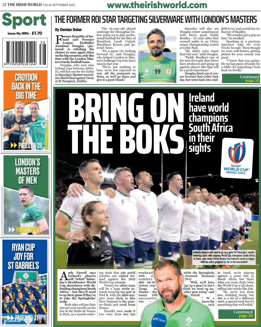 Irish World Preview Pages