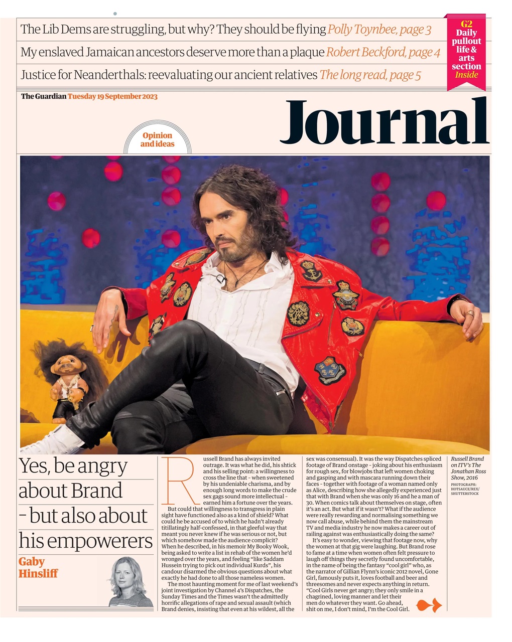 The Guardian Newspaper Preview Pages