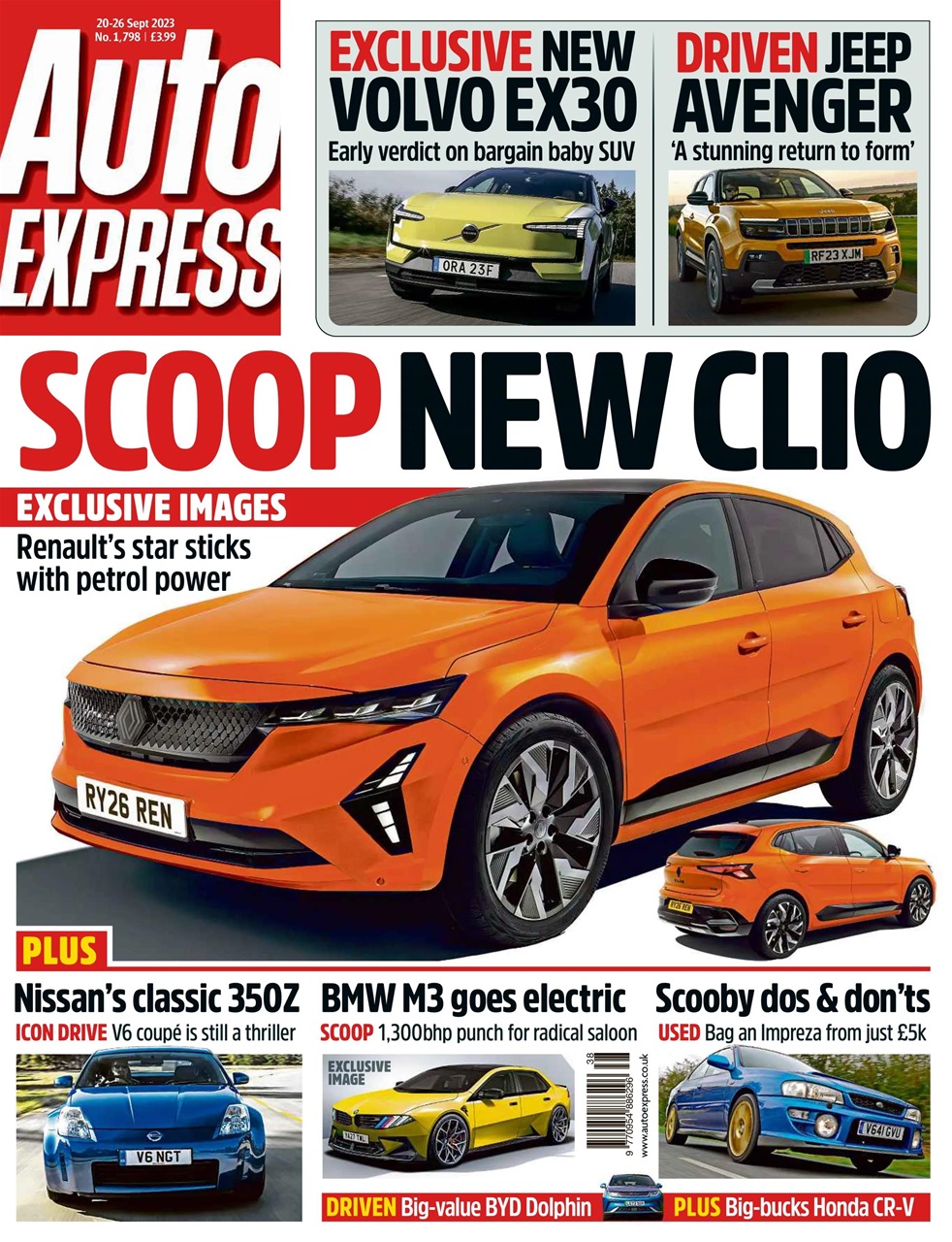 Auto Express Preview Pages