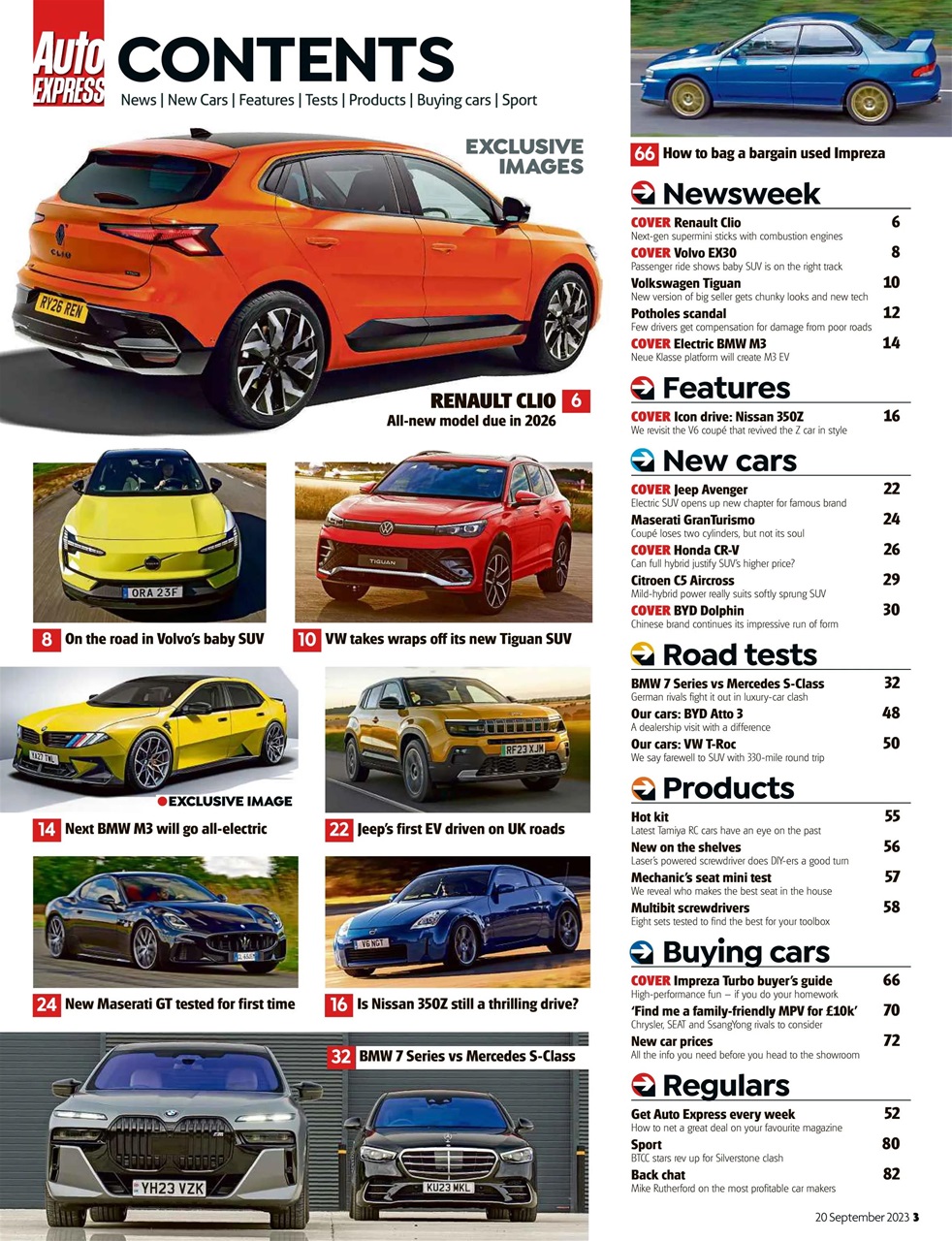 Auto Express Preview Pages