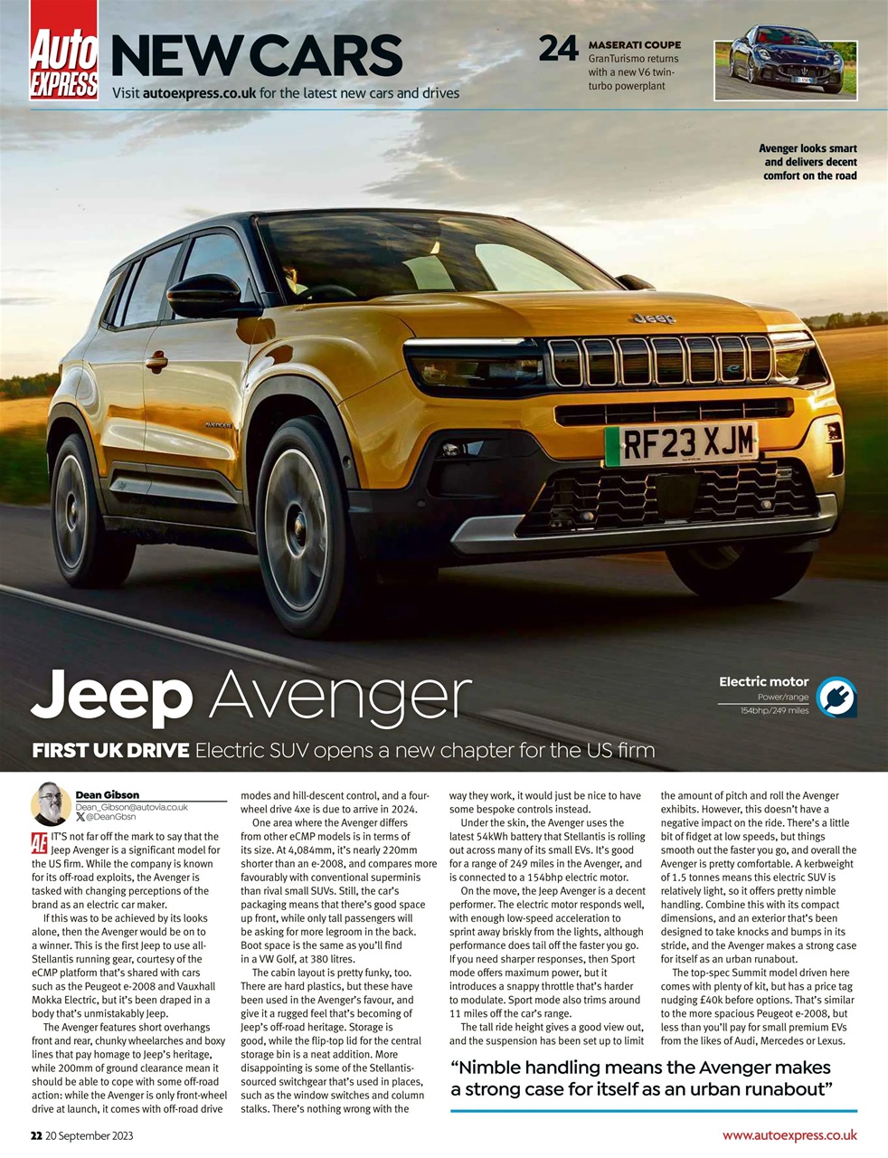 Auto Express Preview Pages