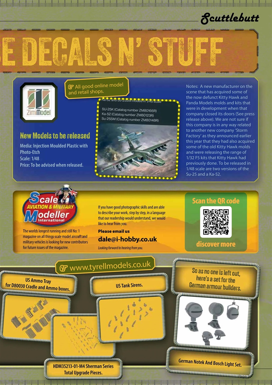 Scale Aviation and Military Modeller International (M) Preview Pages