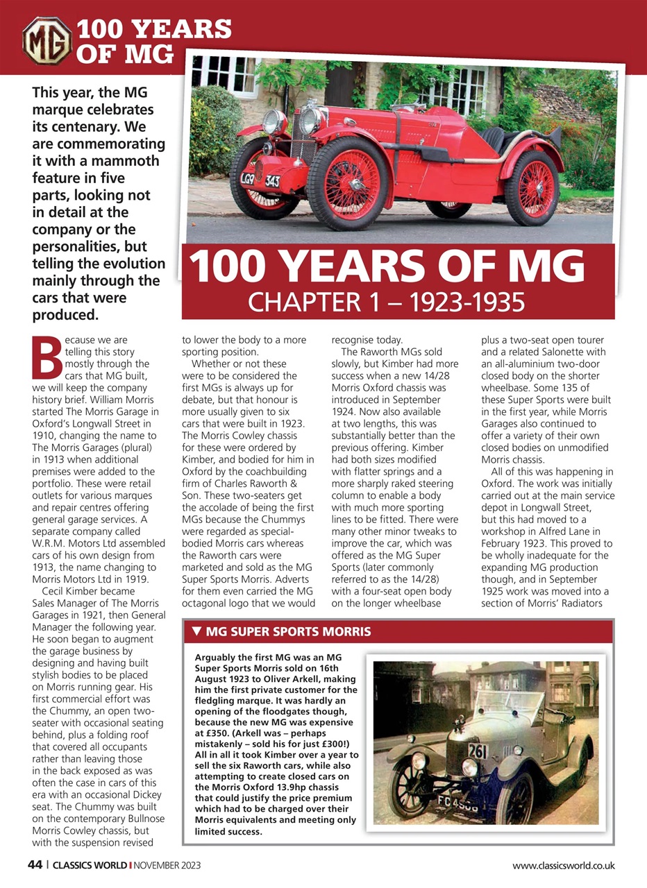 Classics World Preview Pages