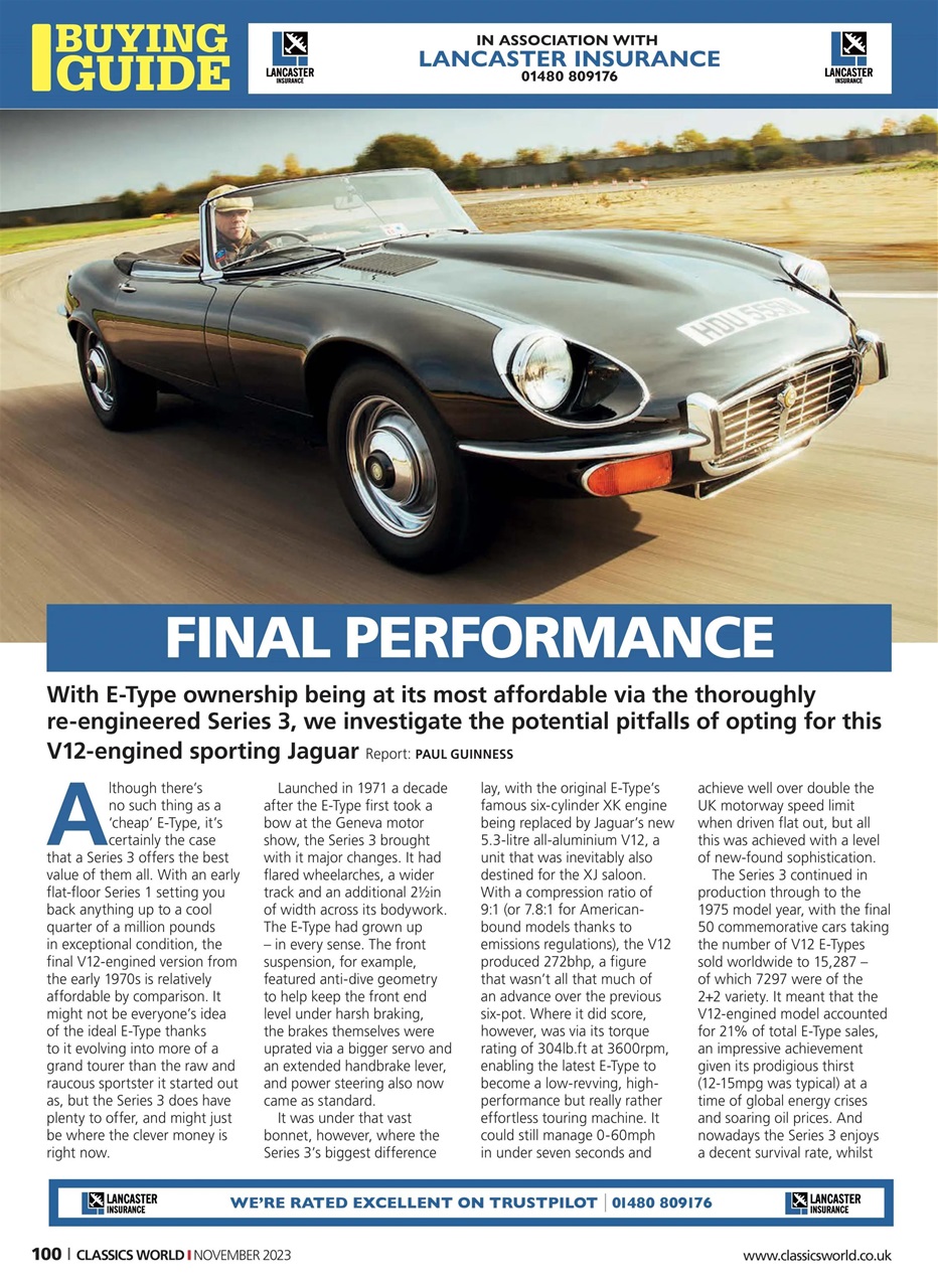 Classics World Preview Pages