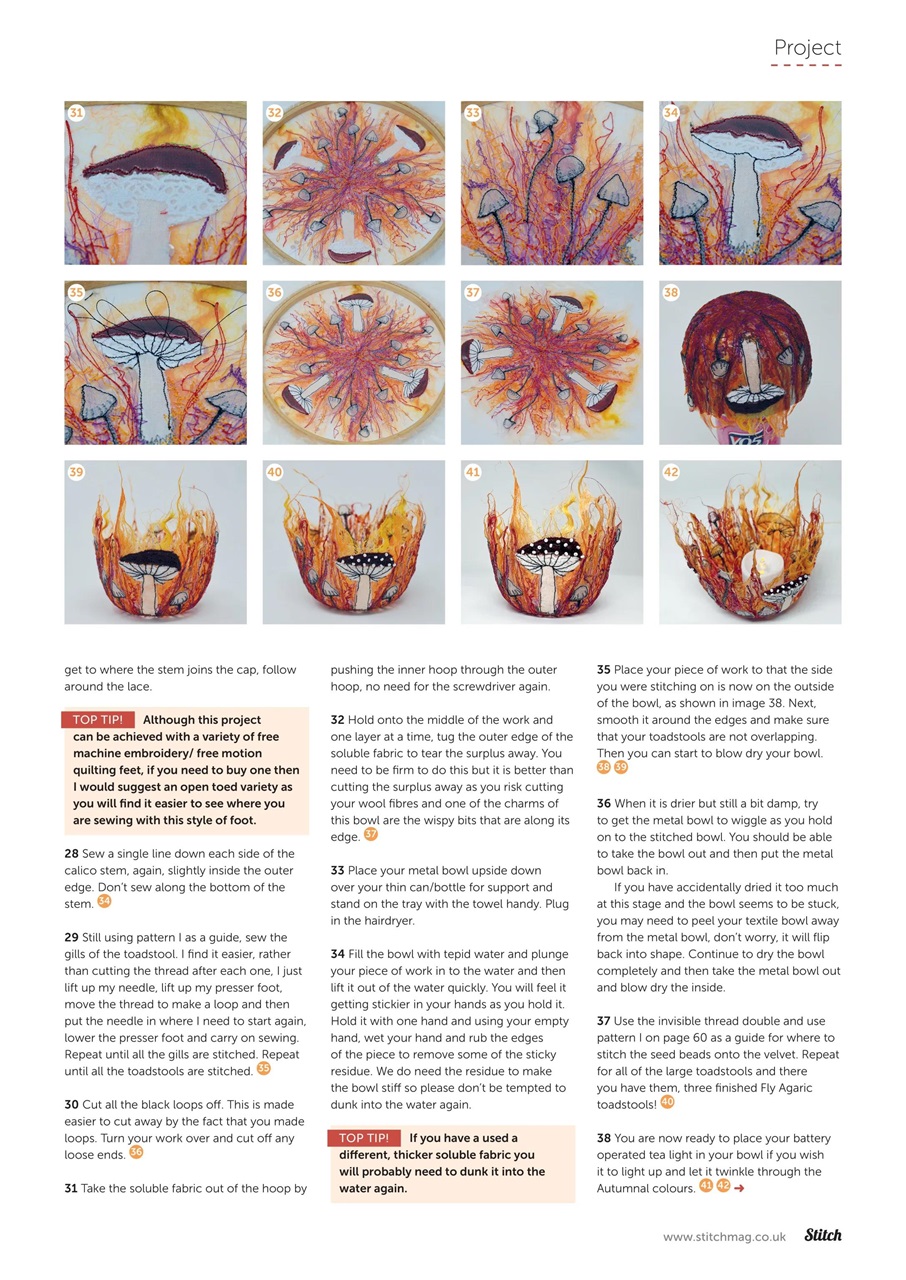 Stitch magazine Preview Pages