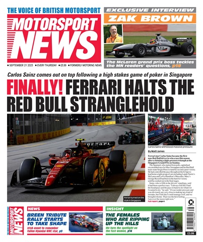 Motorsport News issue 21 Sep 23