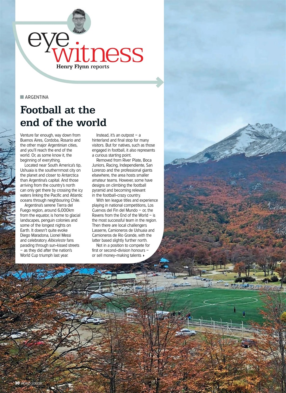 World Soccer Preview Pages