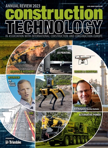 Construction Technology Annual Review 2023 issue Construction Technology Annual Review 2023