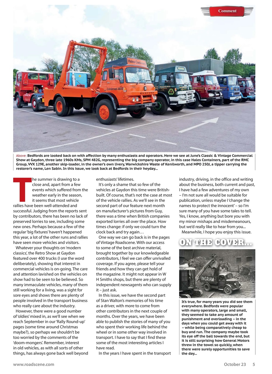 Vintage Roadscene Preview Pages