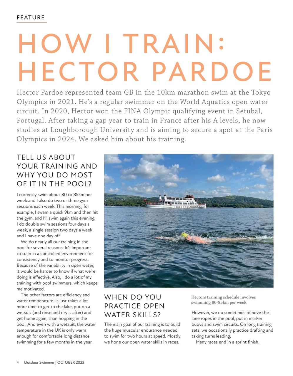 Outdoor Swimmer Preview Pages