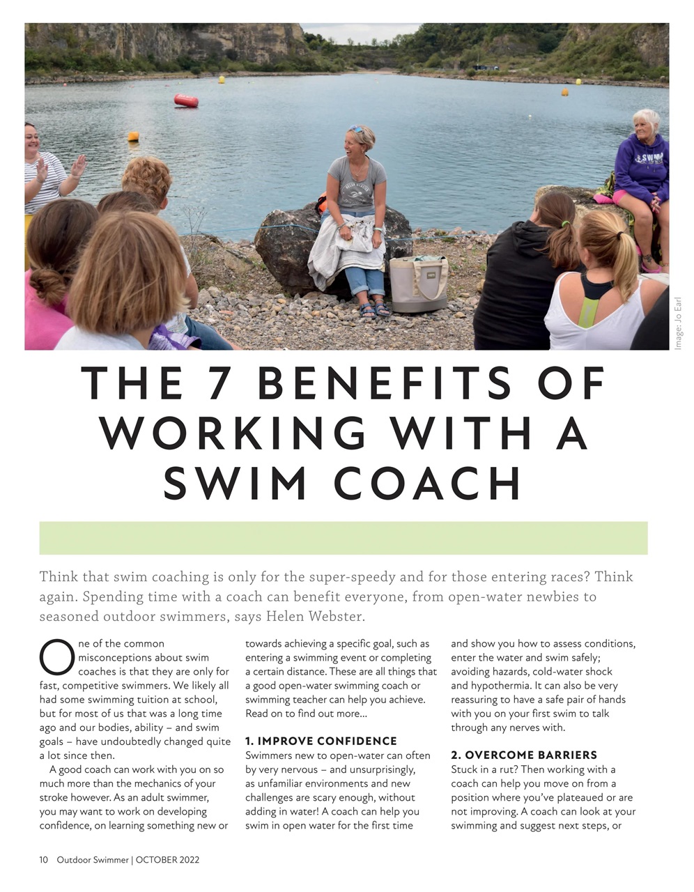 Outdoor Swimmer Preview Pages