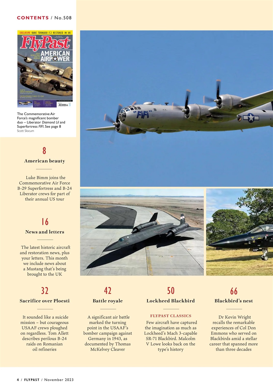 FlyPast Preview Pages