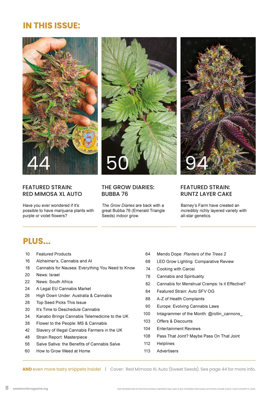 Weed World Preview Pages