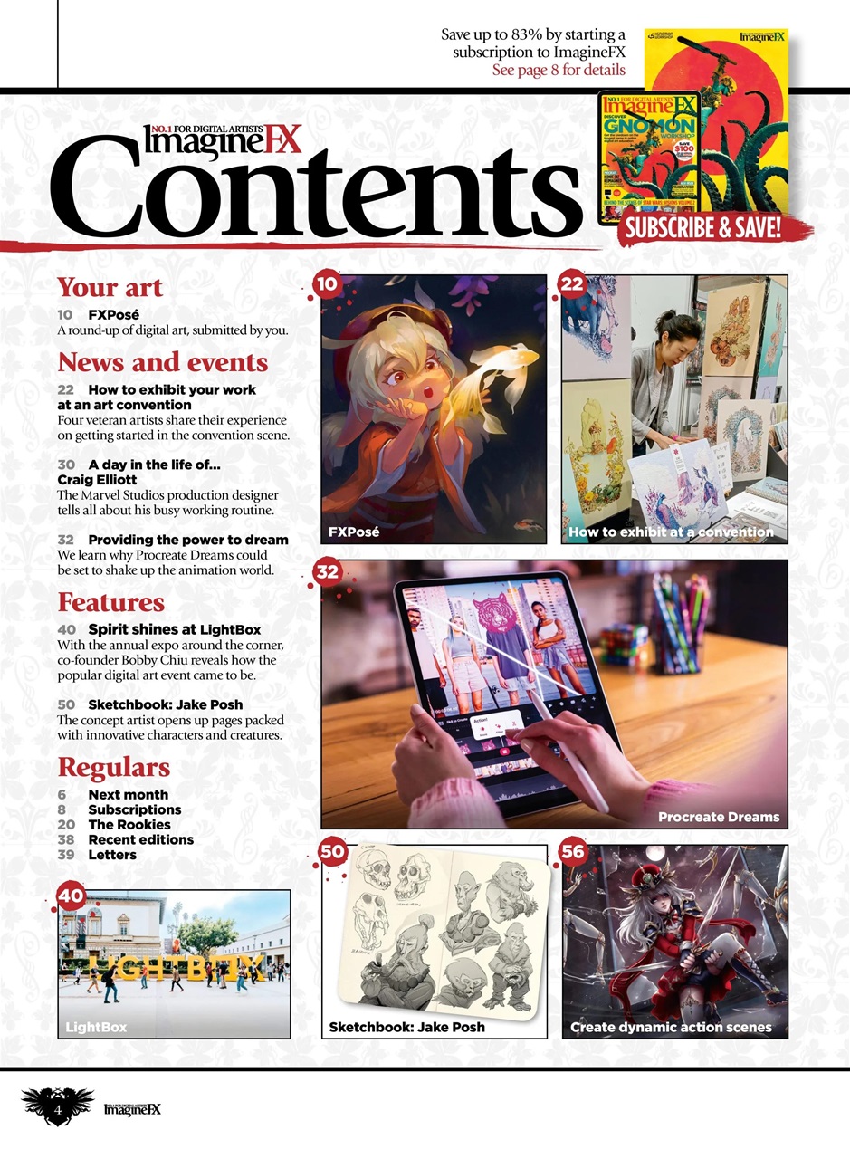 ImagineFX Preview Pages