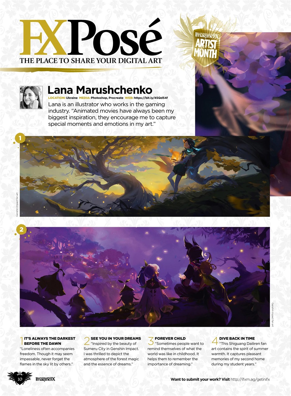 ImagineFX Preview Pages