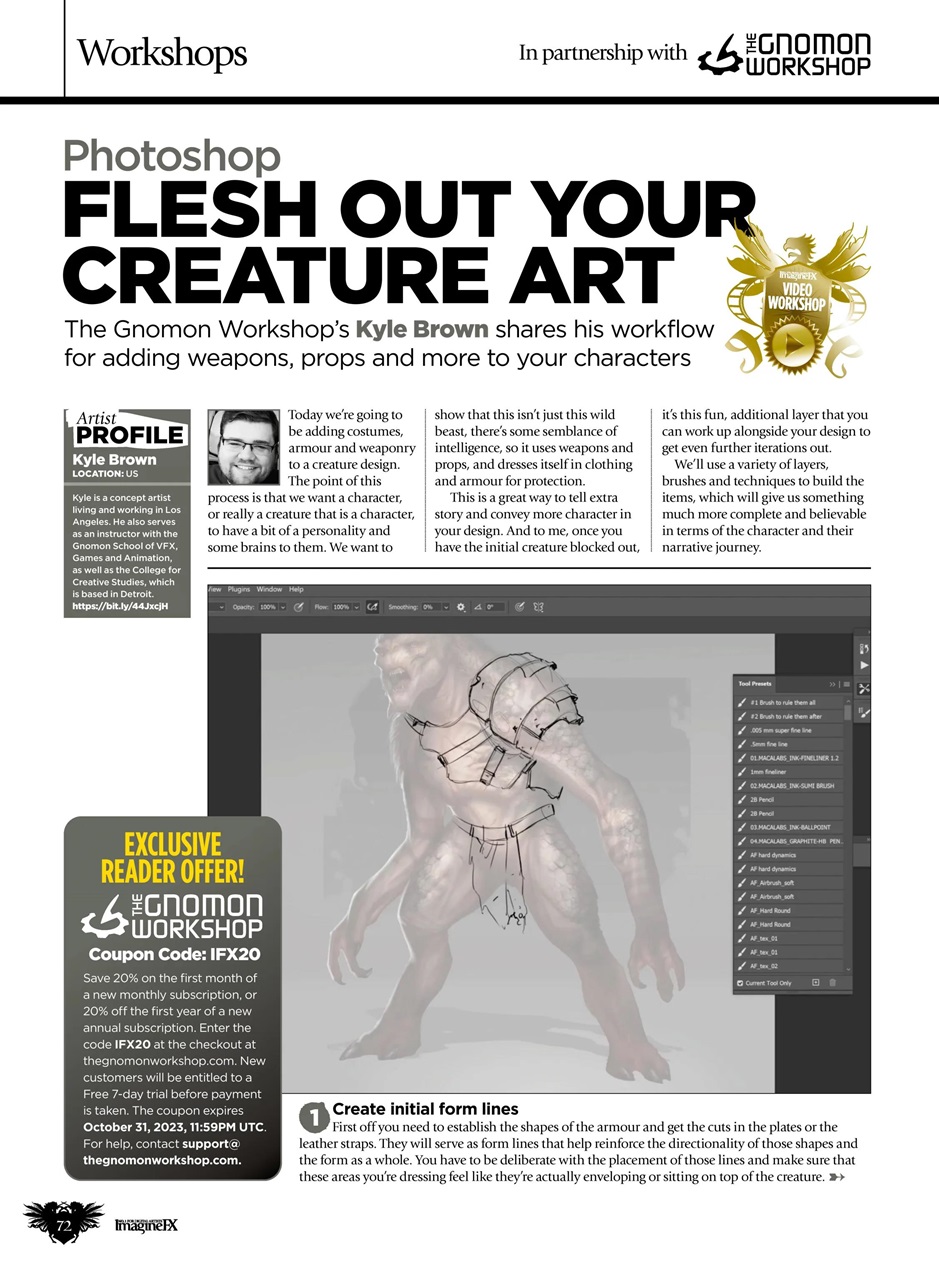 ImagineFX Preview Pages