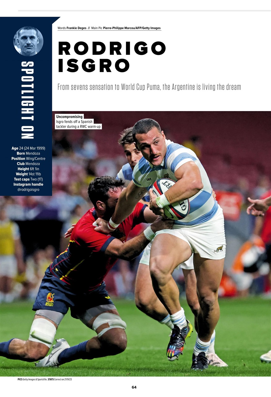 Rugby World Preview Pages