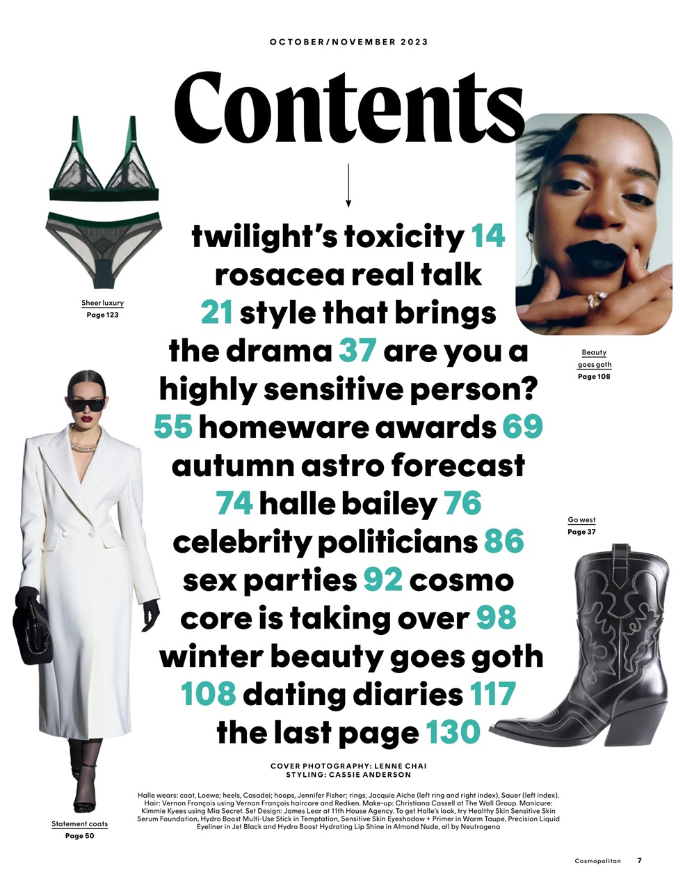 Cosmopolitan Preview Pages