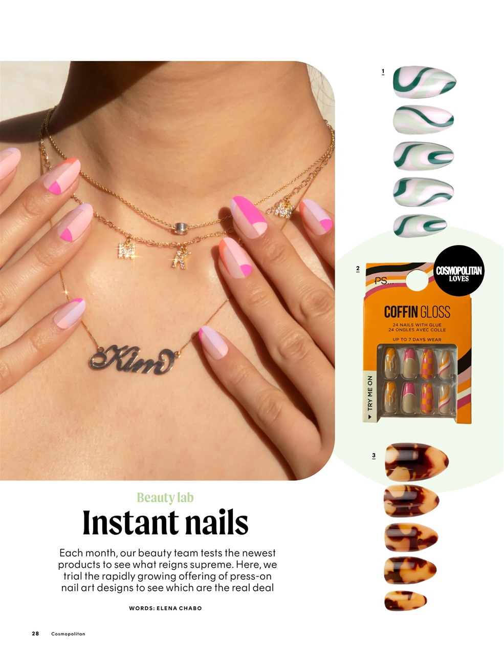 Cosmopolitan Preview Pages