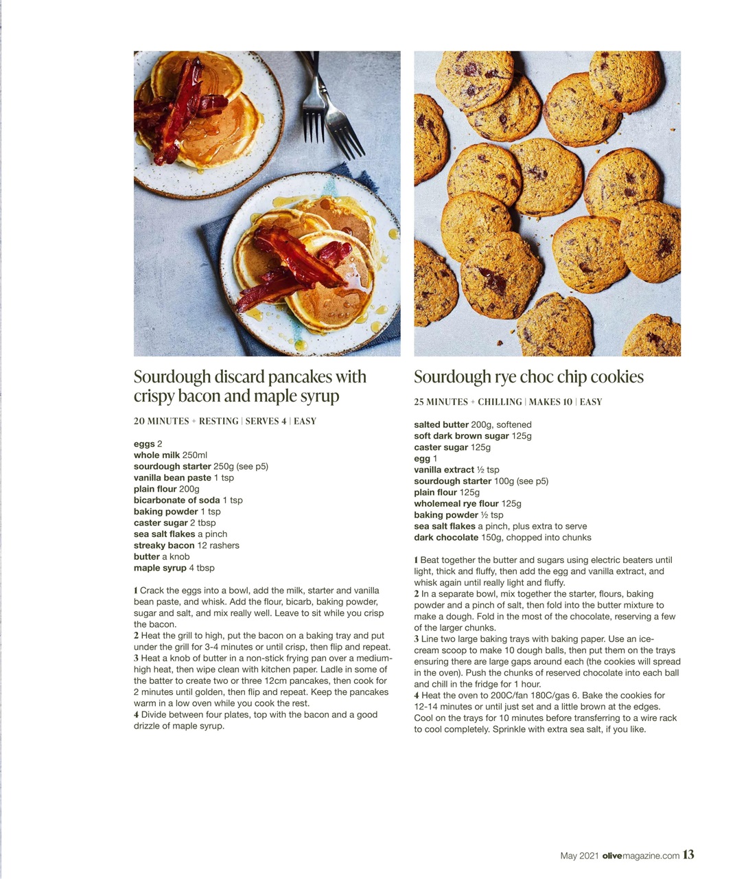 Olive Magazine Preview Pages