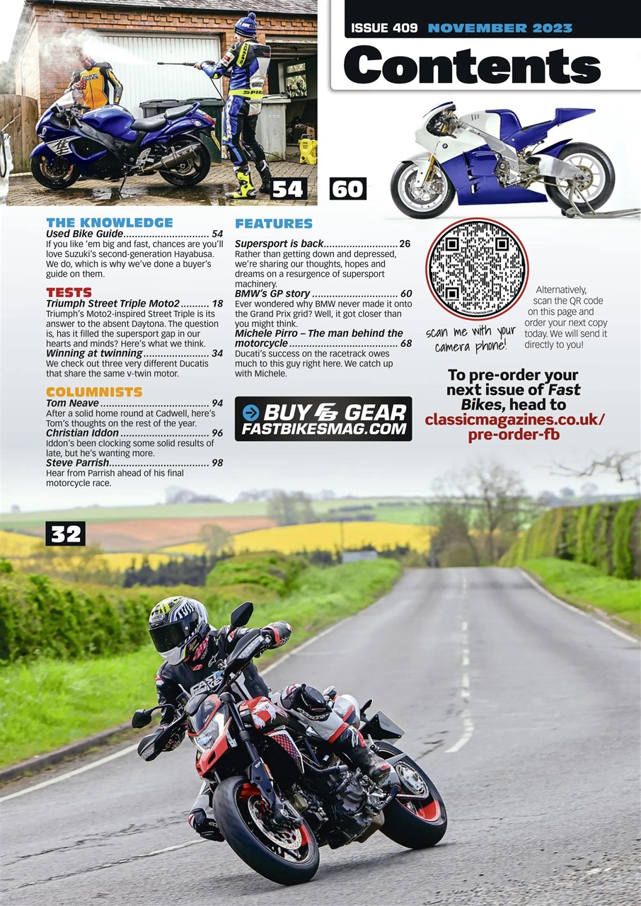 Fast Bikes Preview Pages