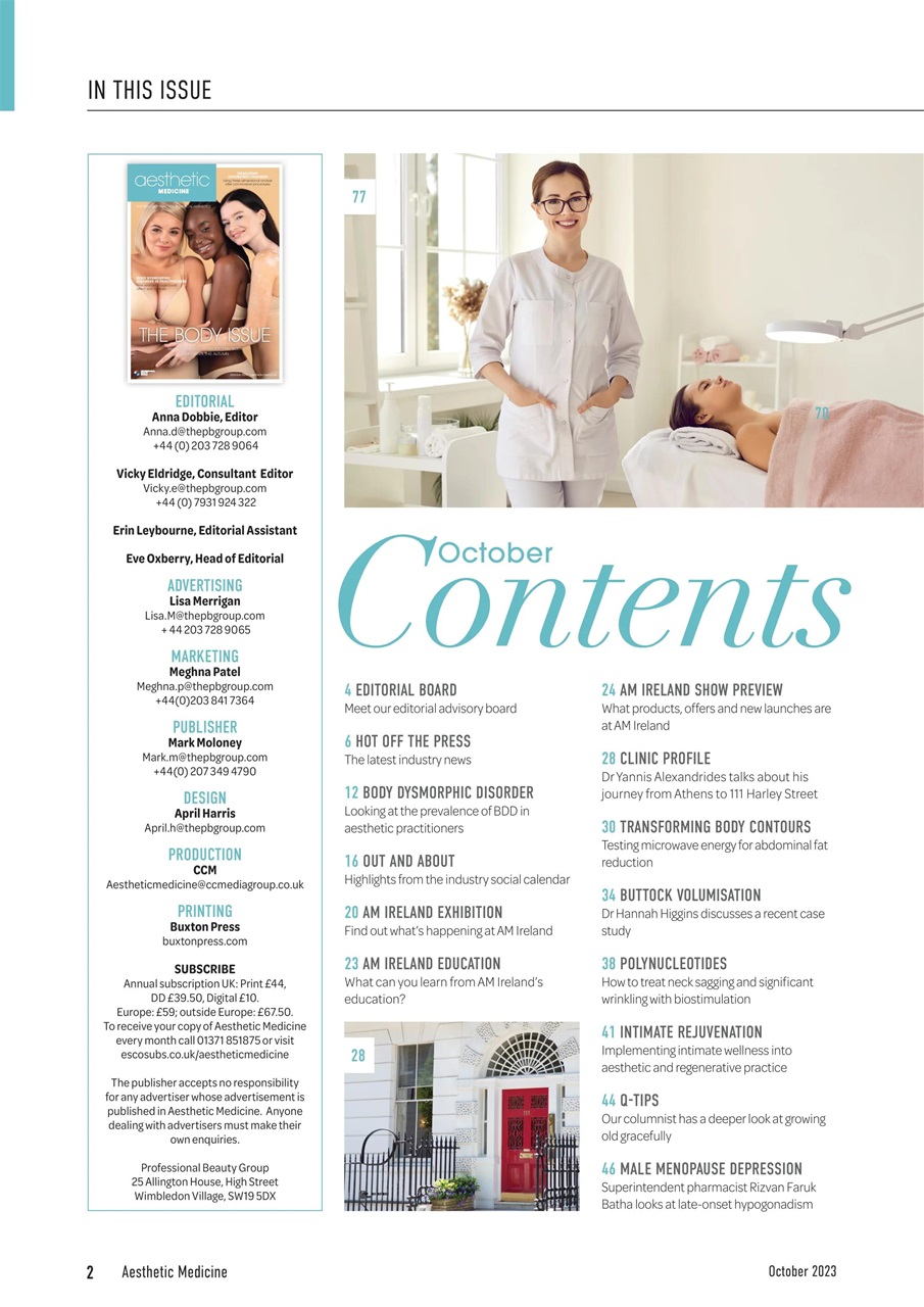 Aesthetic Medicine Preview Pages