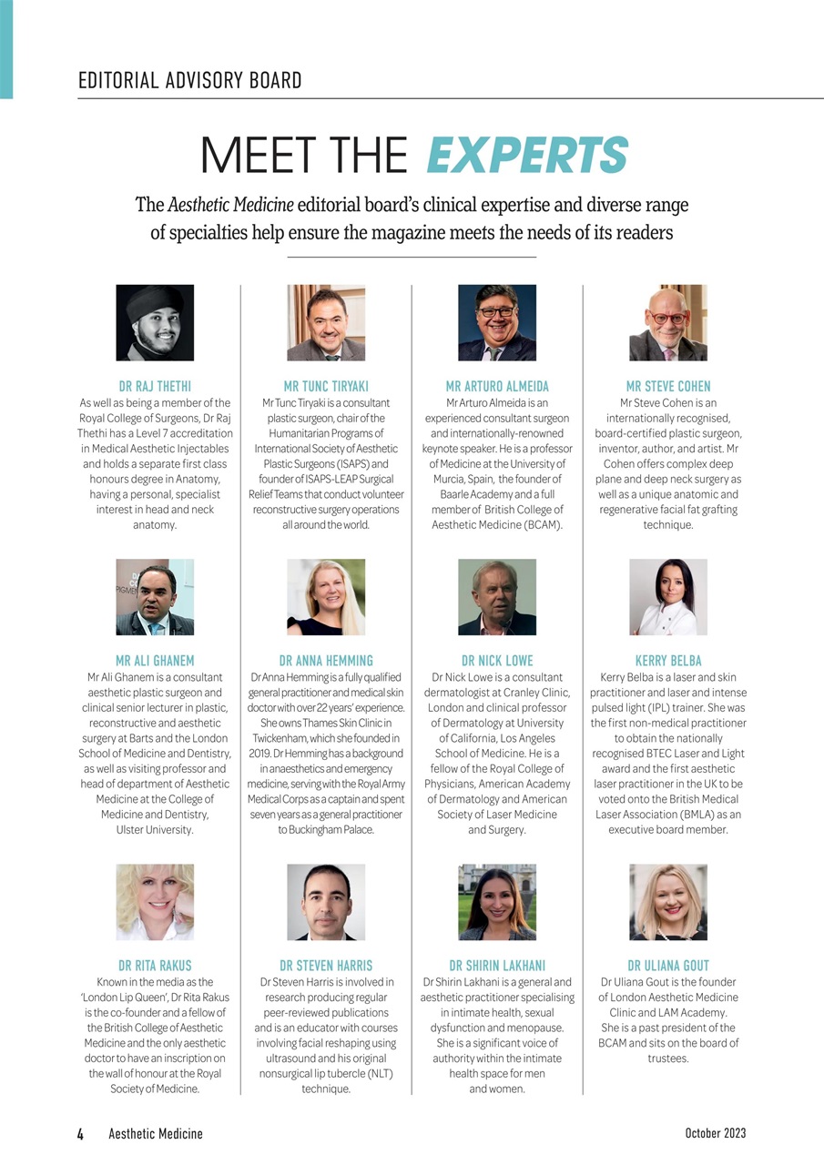 Aesthetic Medicine Preview Pages