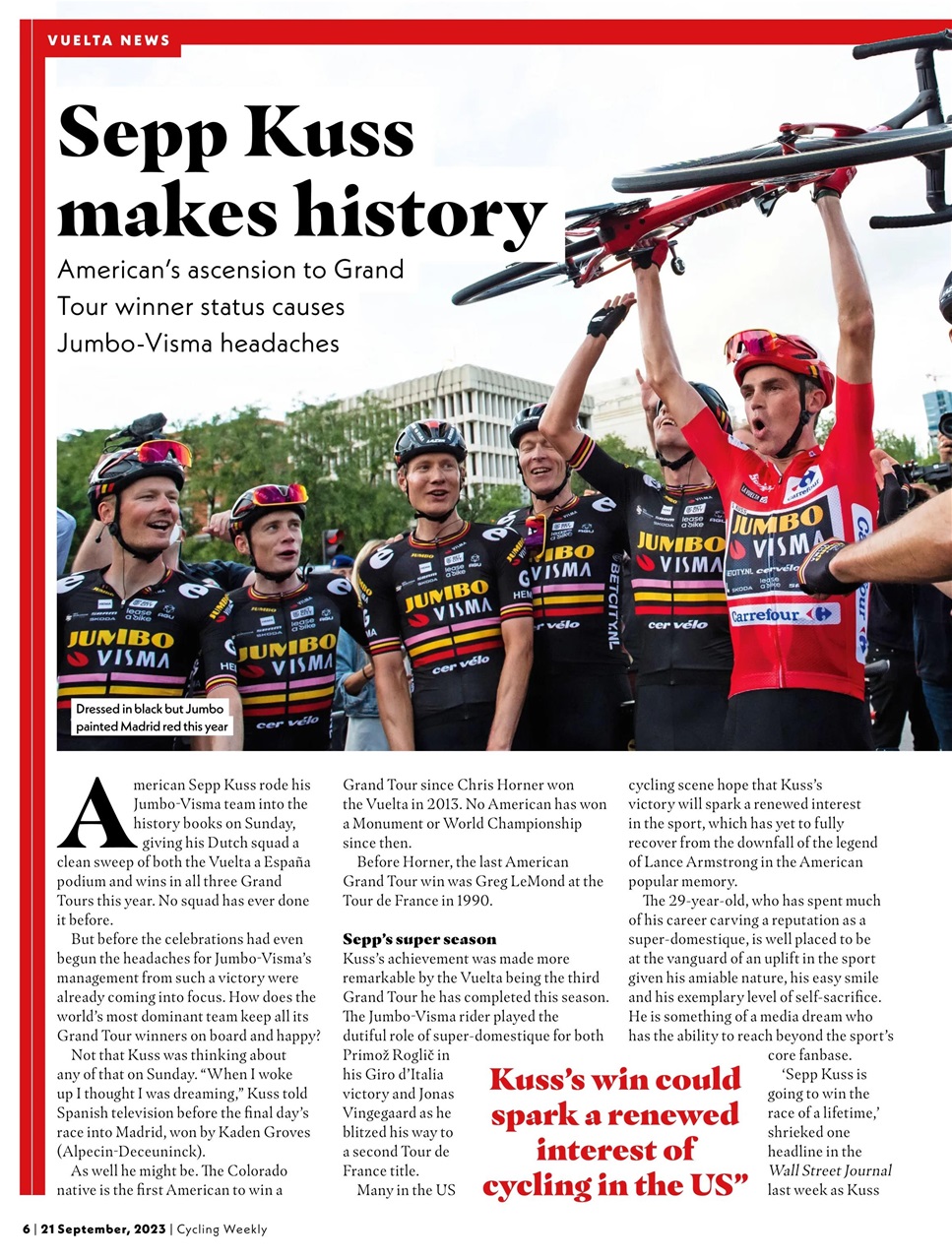 Cycling Weekly Preview Pages