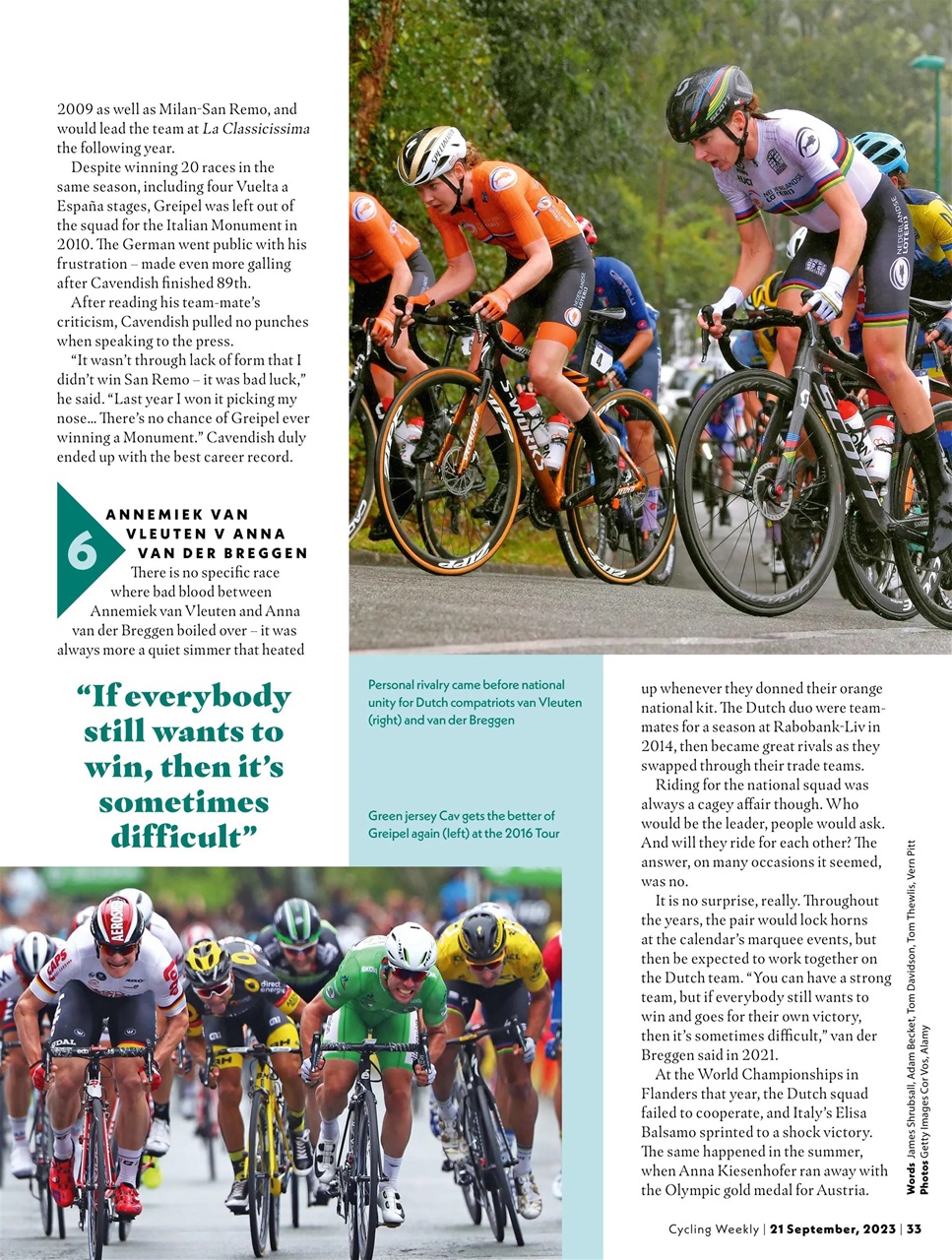 Cycling Weekly Preview Pages