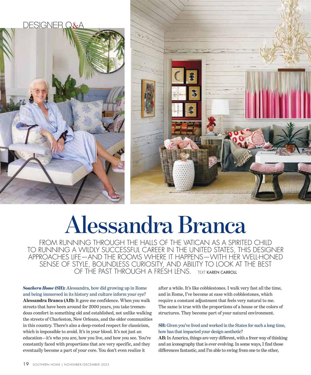 Southern Home Preview Pages