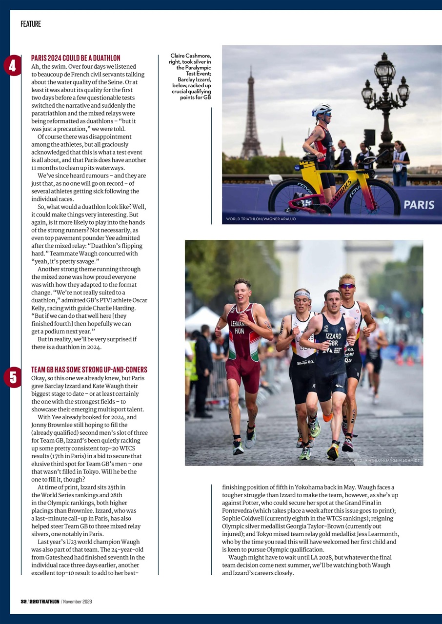 220 Triathlon Magazine Preview Pages
