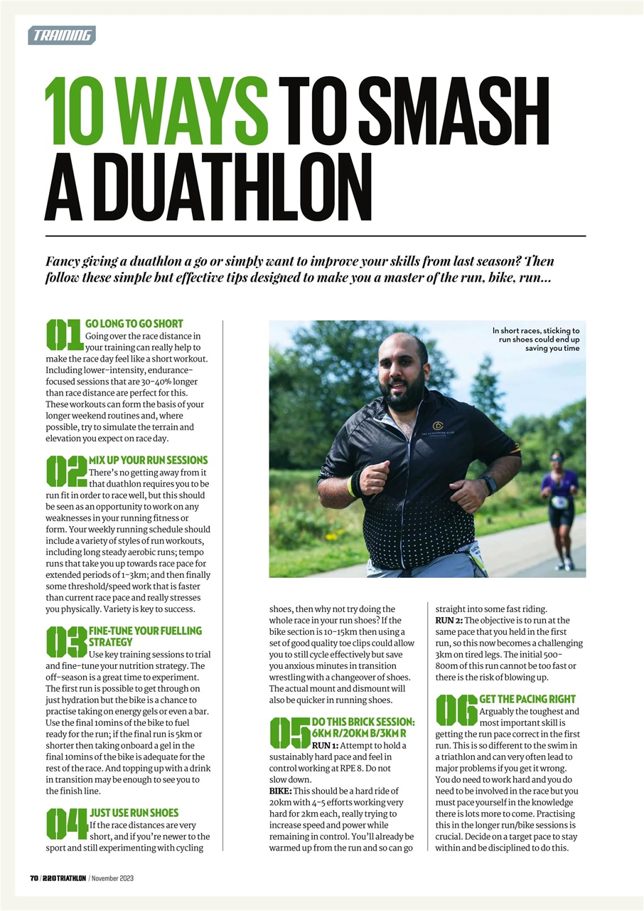 220 Triathlon Magazine Preview Pages