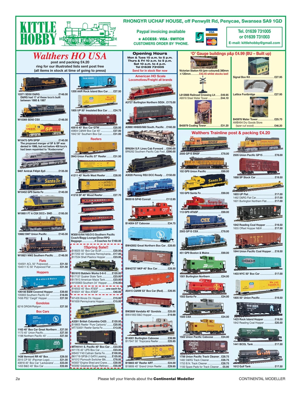 Continental Modeller Preview Pages
