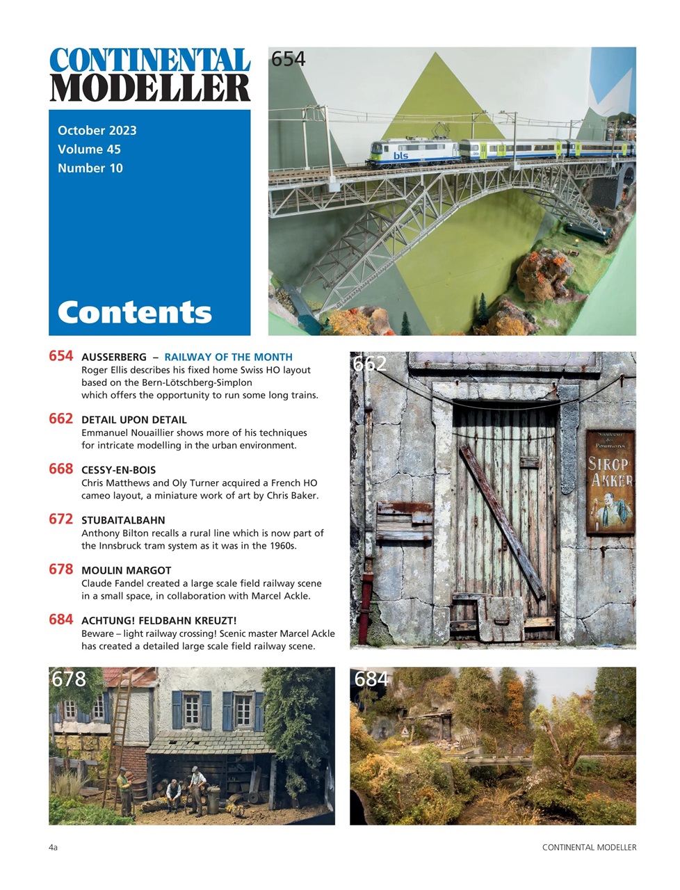 Continental Modeller Preview Pages