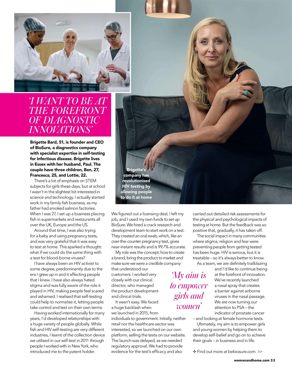 Woman & Home Preview Pages