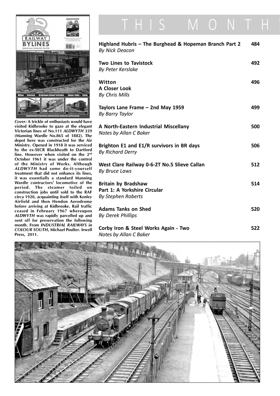 Railway Bylines Preview Pages