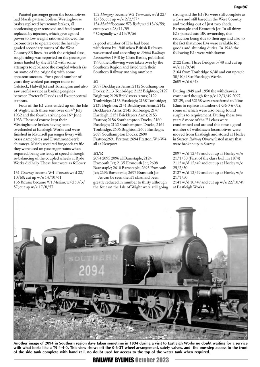 Railway Bylines Preview Pages