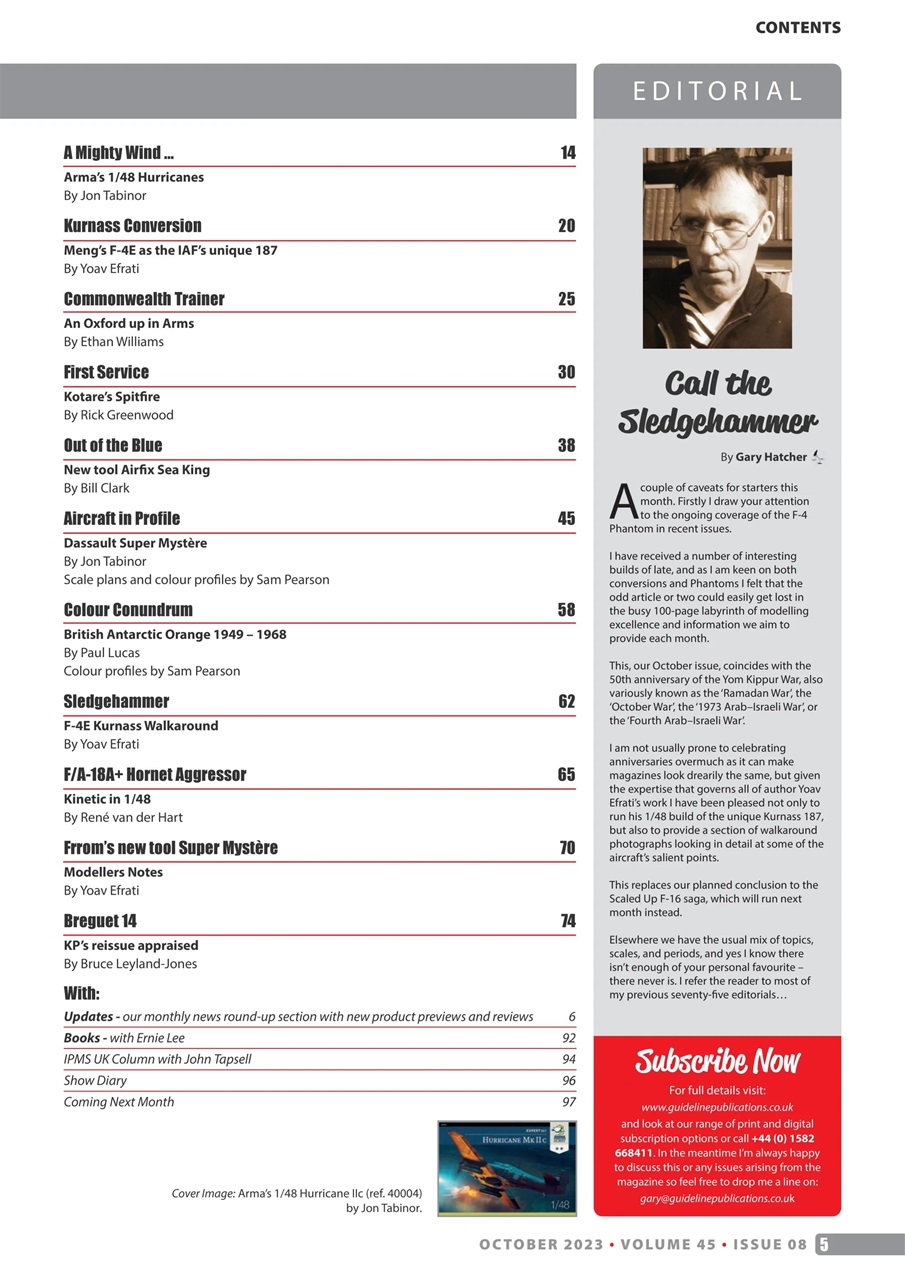 Scale Aircraft Modelling Preview Pages